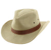 Men's Twill Shapeable Outback Hat Saguaro Khaki